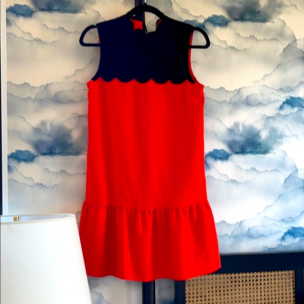 Victoria Beckham for Target scalloped trim dress
